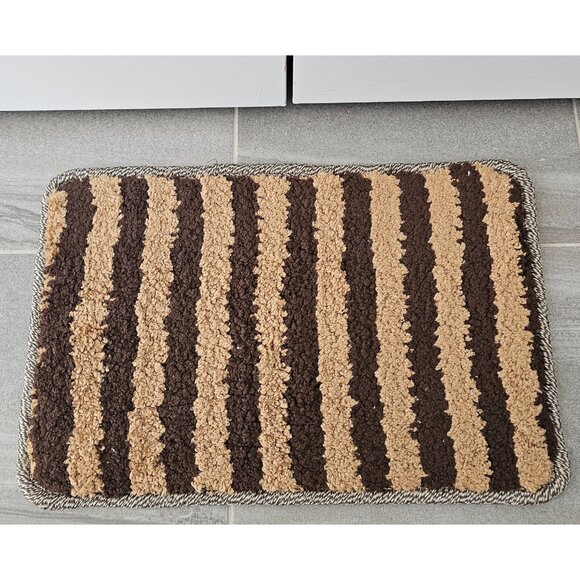Bathroom Mat- Super Absorbent-Quick Dry Bath Mat- Rubber Backing Anti-Slip Mat - Picture 1 of 2